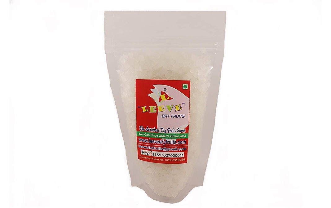 Leeve Dry fruits Khandisakhar Crystal Rock Candy   Pack  400 grams